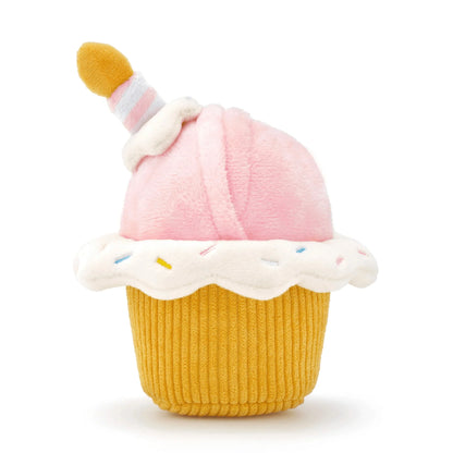 Cupcake Plush Dog Toy