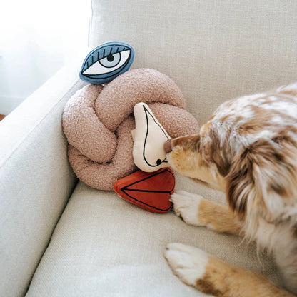 3-Piece Snuffle & Squeaky Dog Toy Set